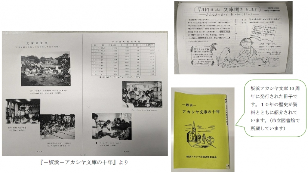 坂浜アカシヤ文庫の歴史写真(複数枚)
